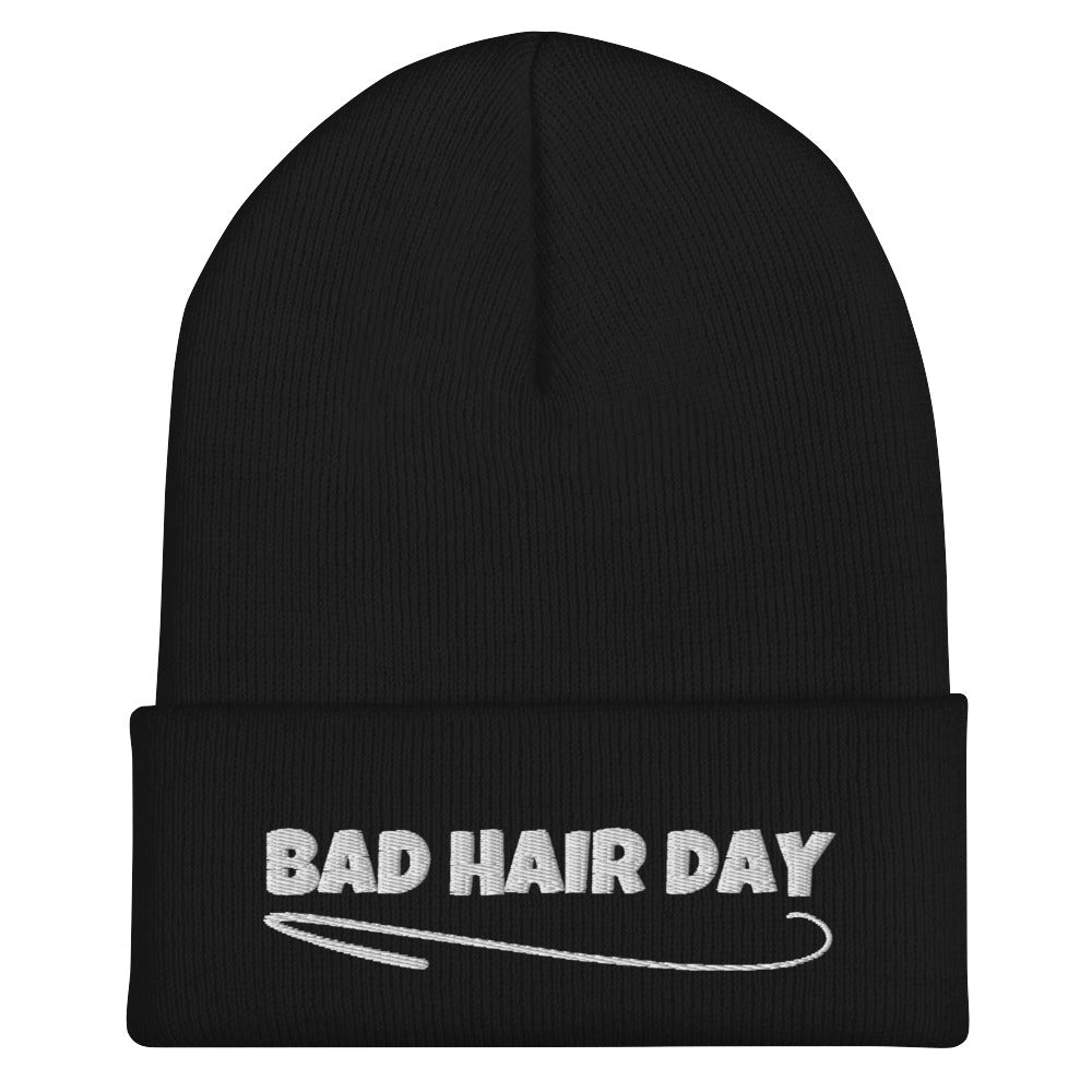 Bad Hair Day Cuffed Beanie