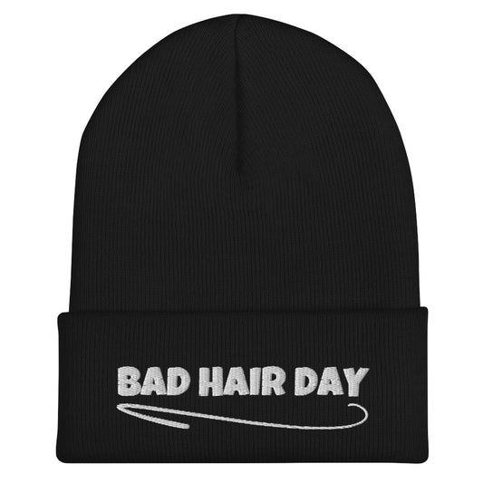 Bad Hair Day Cuffed Beanie