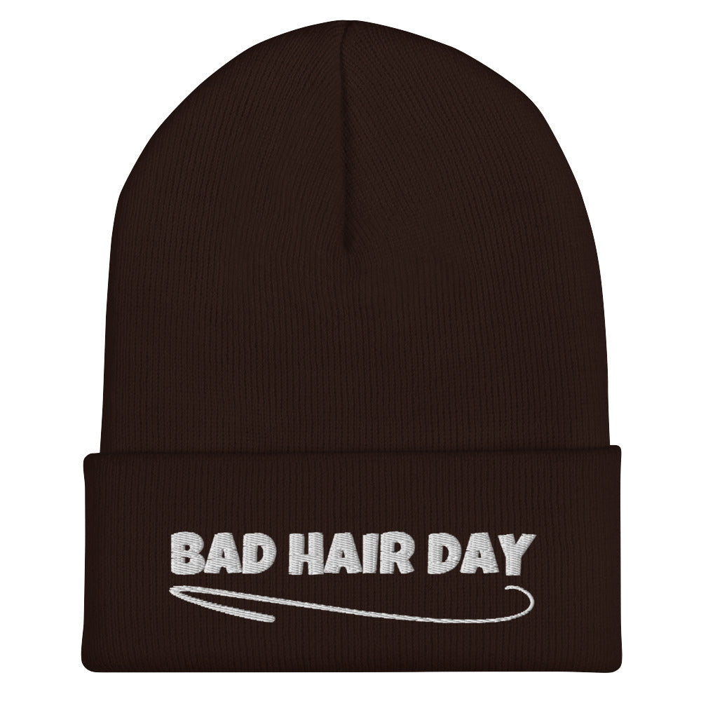 Bad Hair Day Cuffed Beanie