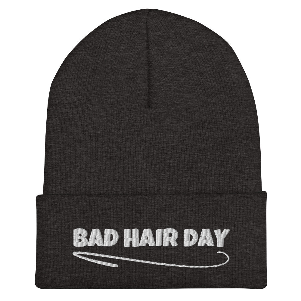 Bad Hair Day Cuffed Beanie