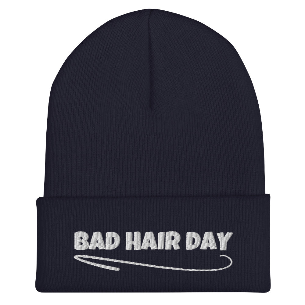 Bad Hair Day Cuffed Beanie