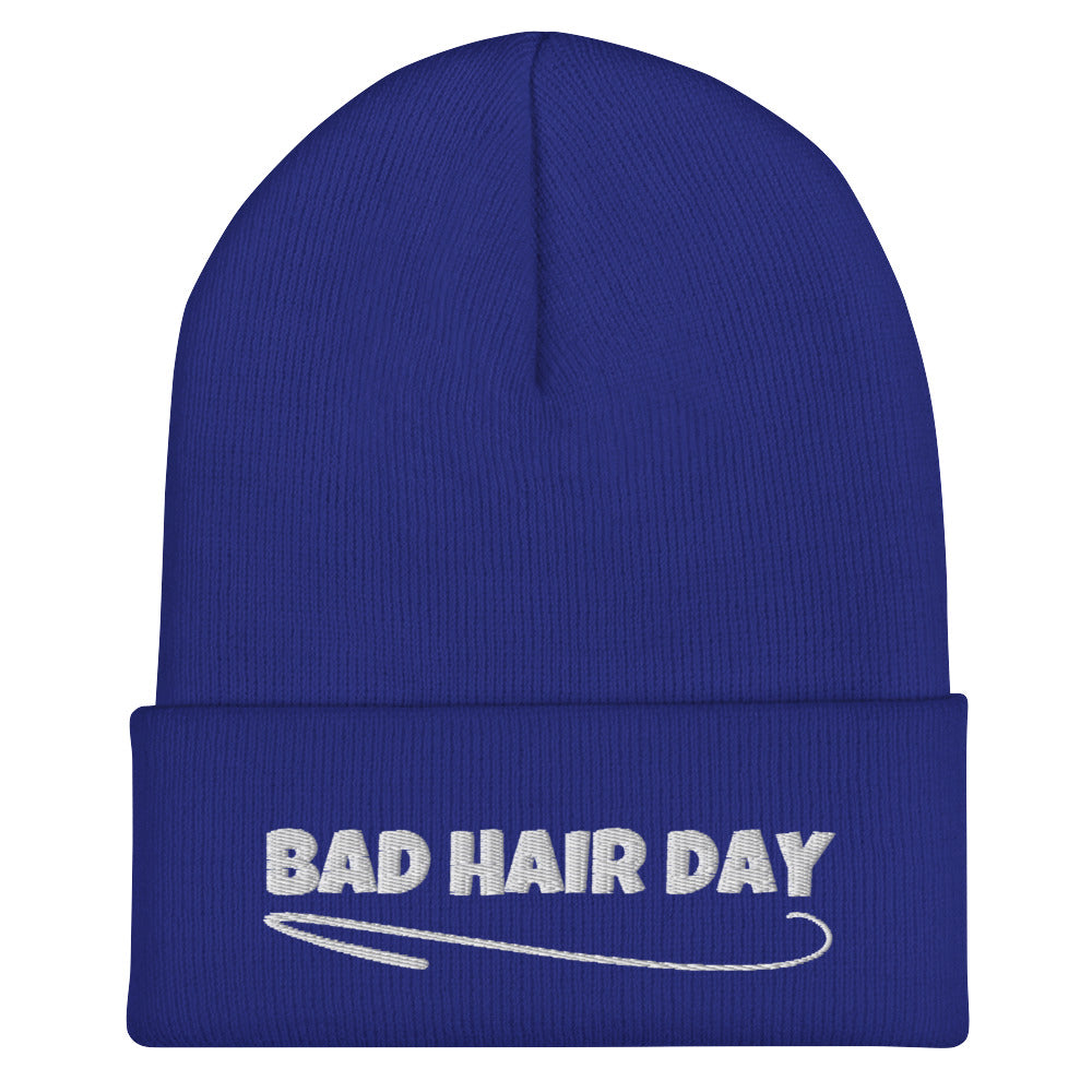 Bad Hair Day Cuffed Beanie