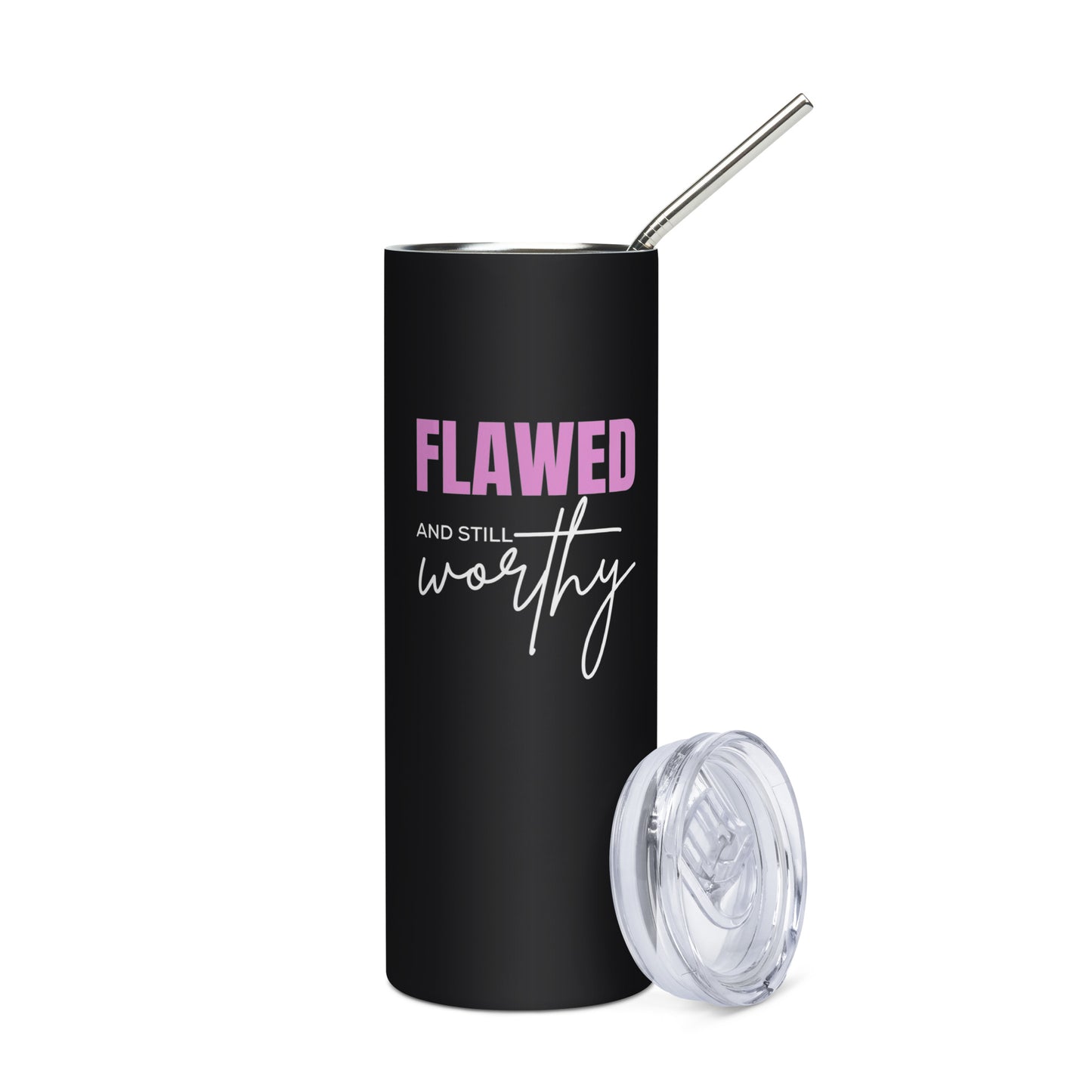 Flawed by design Stainless steel tumbler