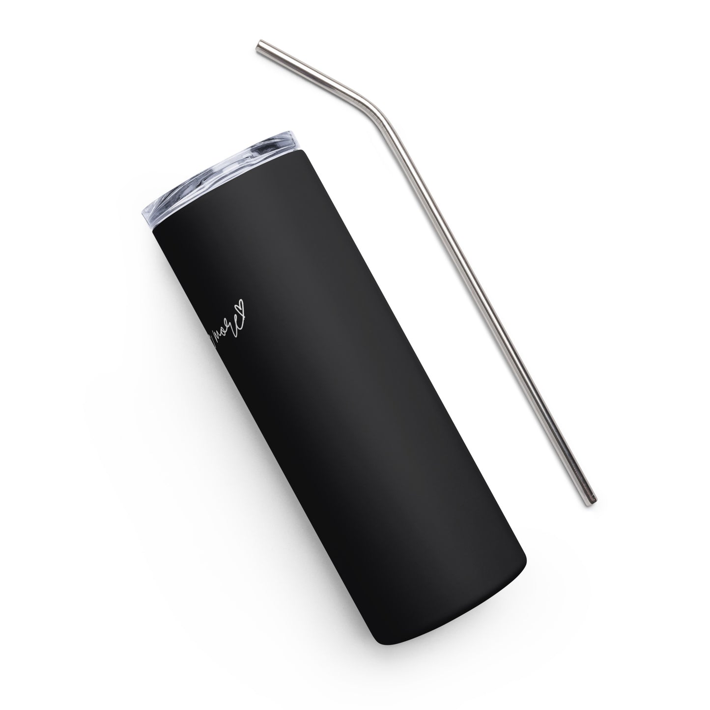 Made for more Minimalist Black Stainless steel tumbler