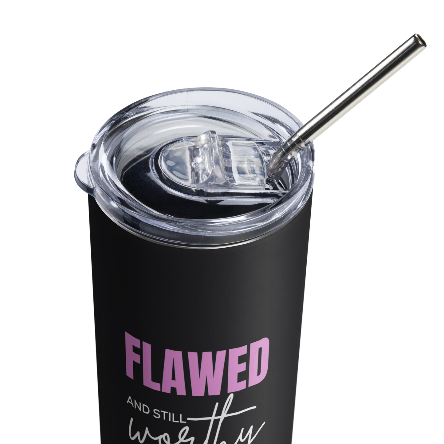 Flawed by design Stainless steel tumbler