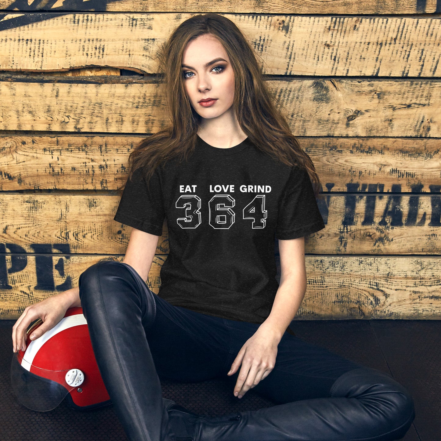 Eat Love Grind 364 Unisex t-shirt