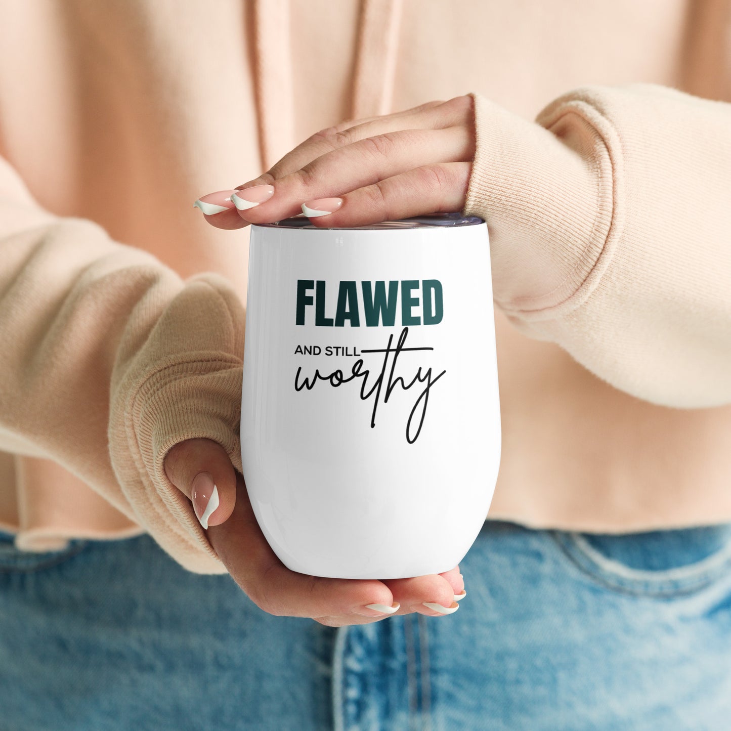 Flawed by design Wine tumbler