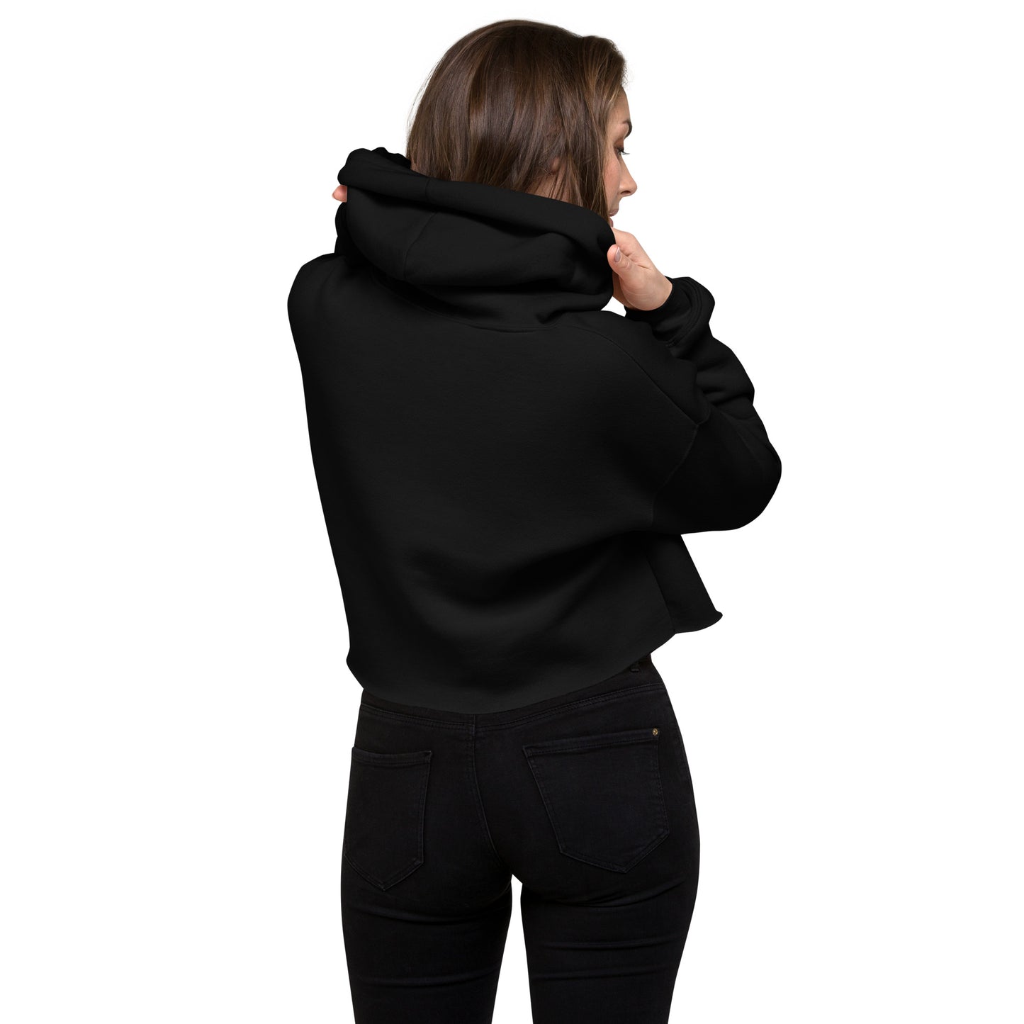 Bad Hair Day Crop Hoodie