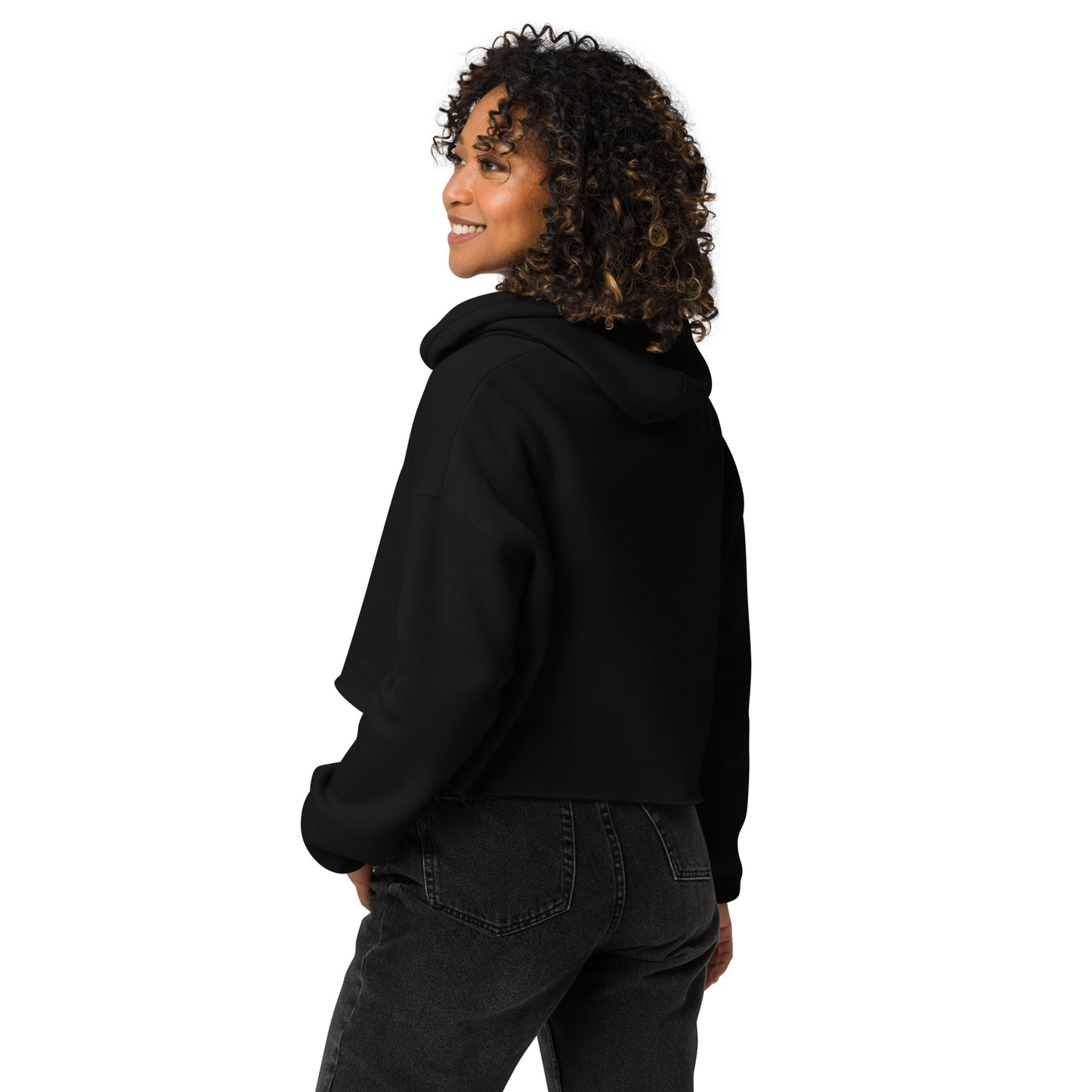 Bad Hair Day Crop Hoodie
