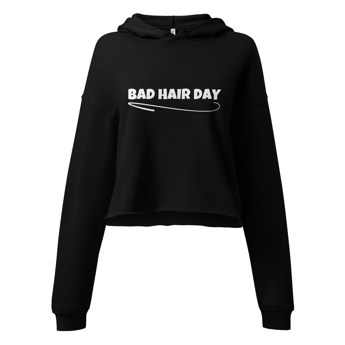 Bad Hair Day Crop Hoodie