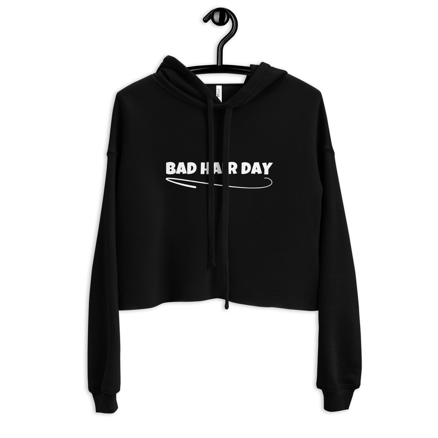 Bad Hair Day Crop Hoodie