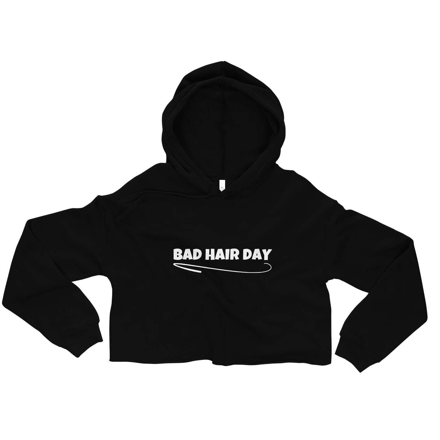 Bad Hair Day Crop Hoodie