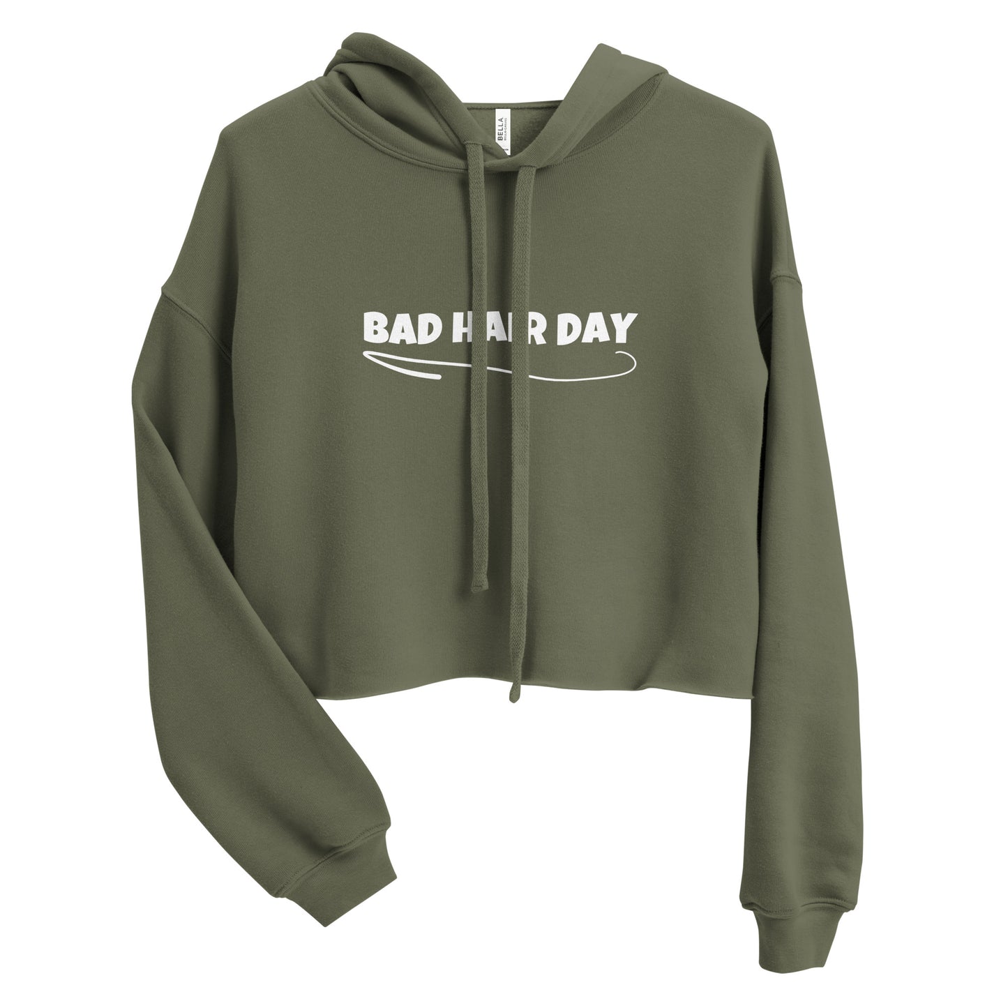 Bad Hair Day Crop Hoodie